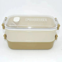 Foodie Double Layer Lunch Box