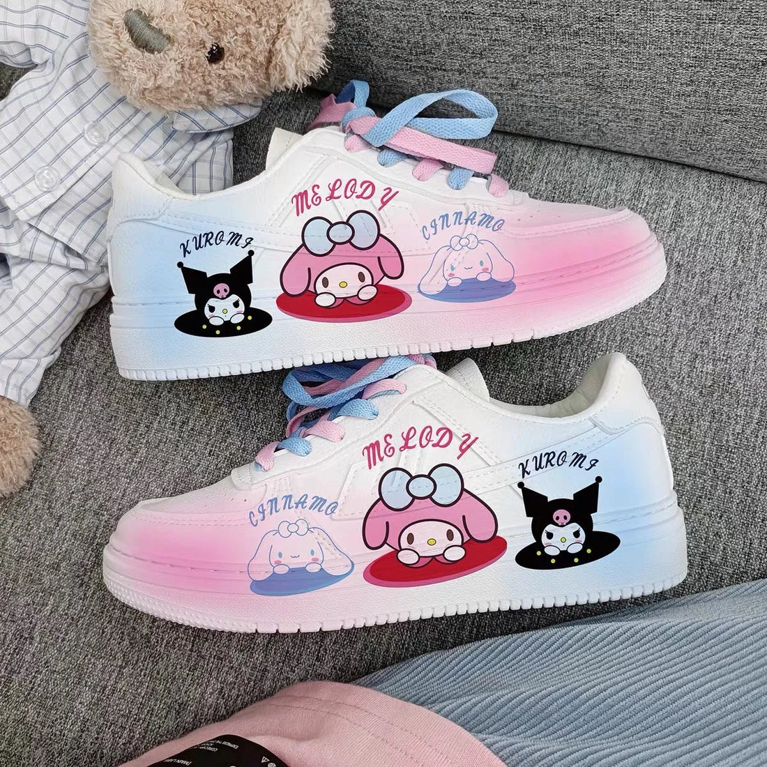 Fashion Anime Shoes PN7094 - Bear Hugs