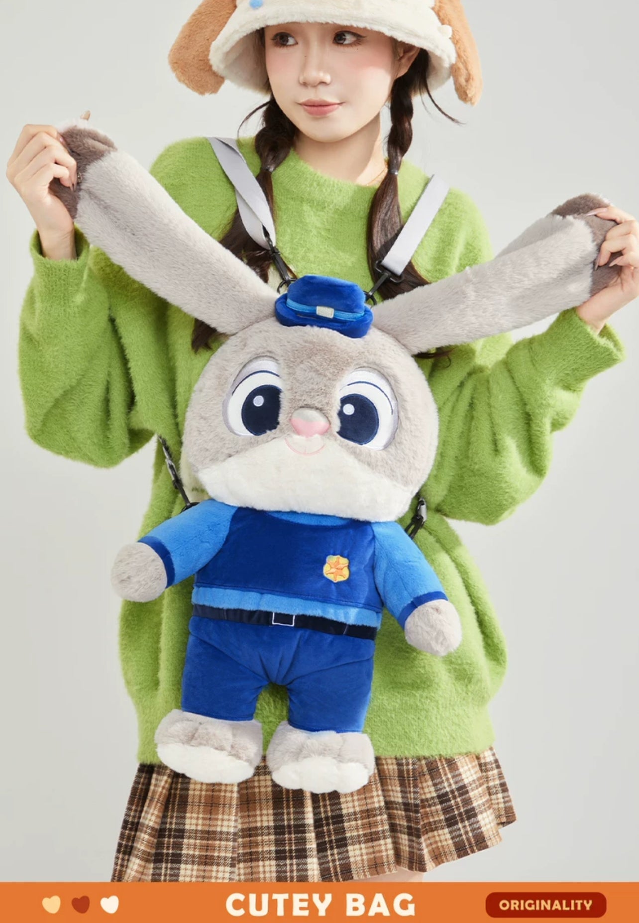 Zootopia Nick & Judy Backpack 🦊🐰 - Bear Hugs