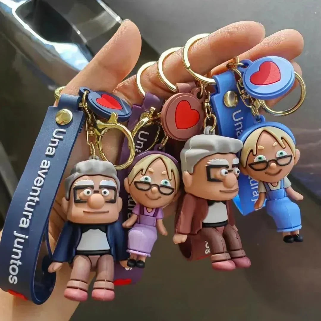 Up-lifting Love Ellie & Carl Keychain