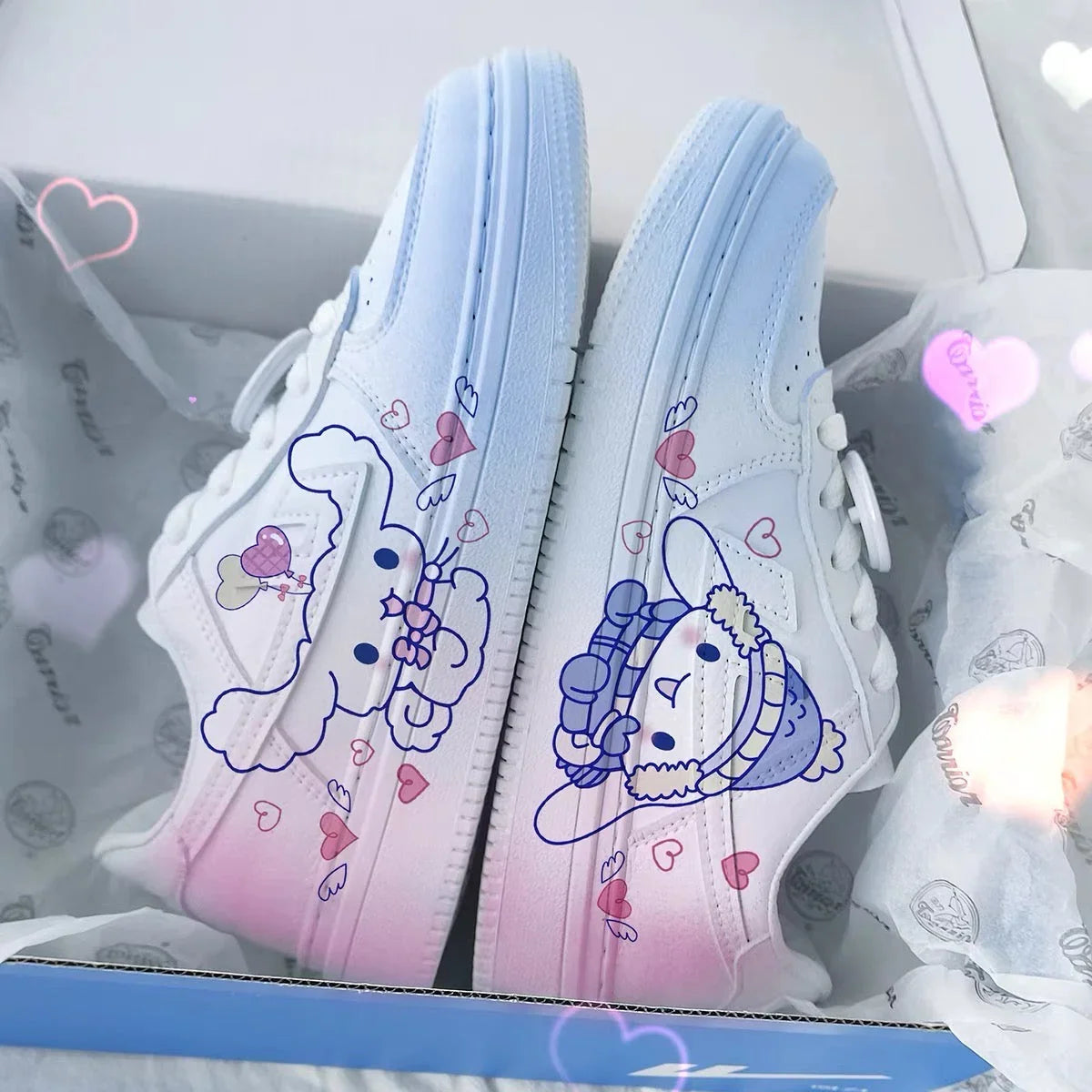 Fashion Anime Shoes PN7093 - Bear Hugs