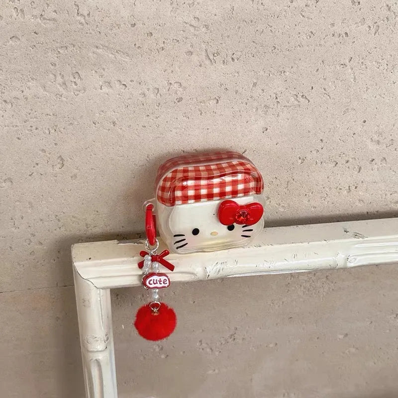 Kawaii Kitty AirPods Case For Iphone PN7033 - Bear Hugs