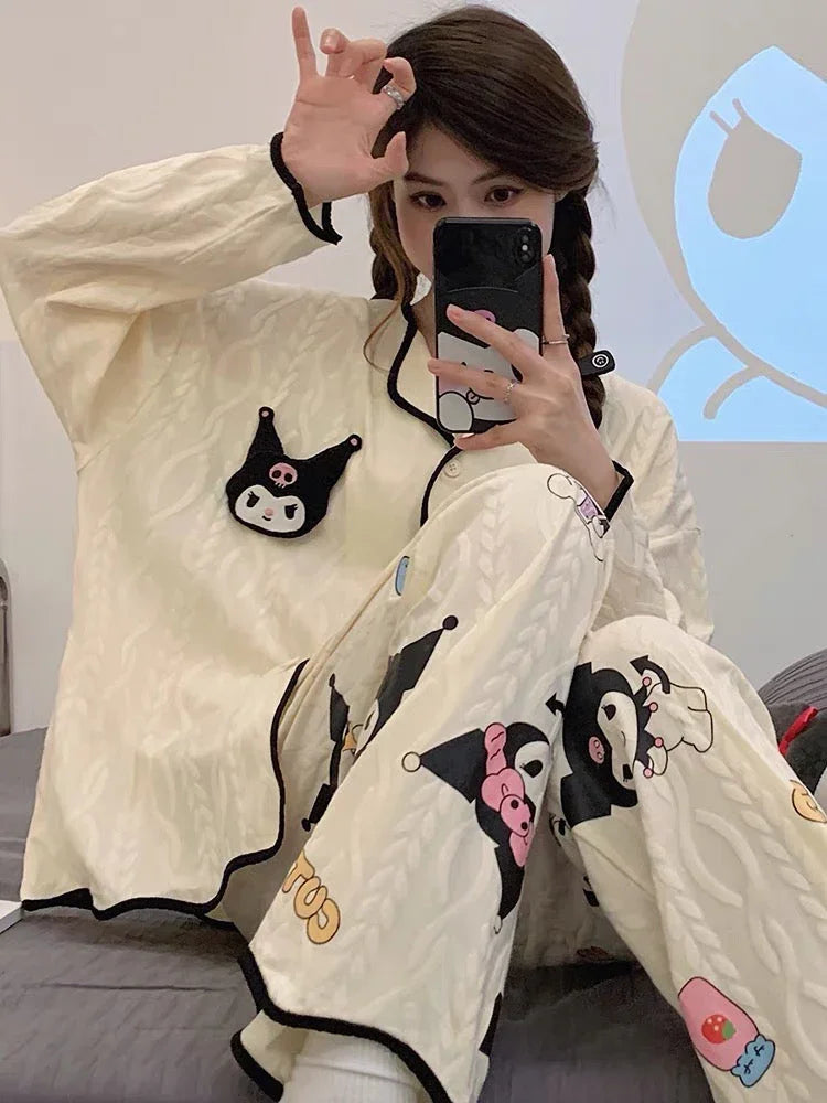 Cute Pajamas Home Suit PN6991 - Bear Hugs