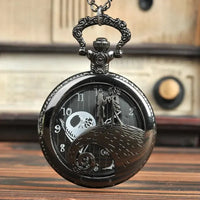 Nightmare Before Christmas Tim Burton Pocket Watch