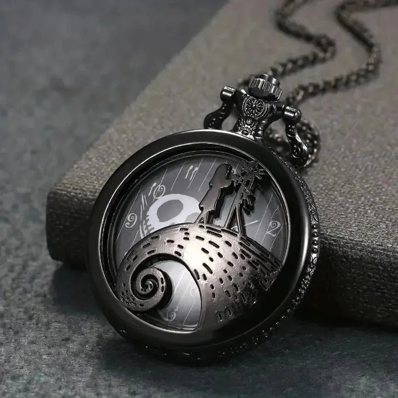 Nightmare Before Christmas Tim Burton Pocket Watch