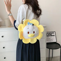 Disney Flower Face Plush Sling Bag (30 cm)