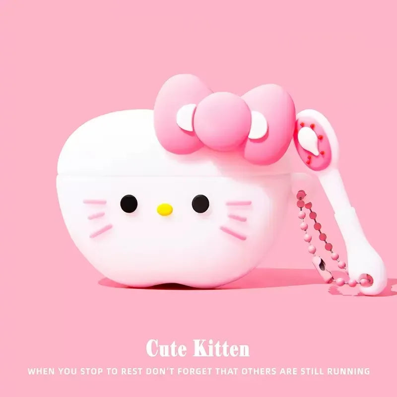 Tooth Shaped Hello Kitty Case (For Airpods)