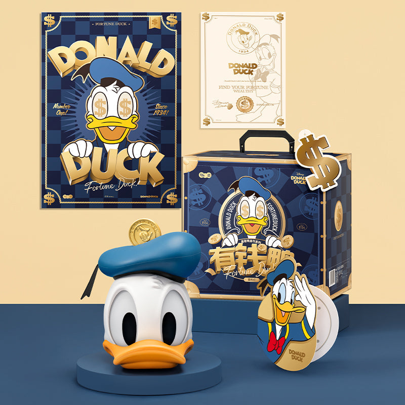 Donald Duck Fortune Duck Coin Bank & Light