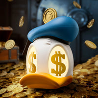 Donald Duck Fortune Duck Coin Bank & Light