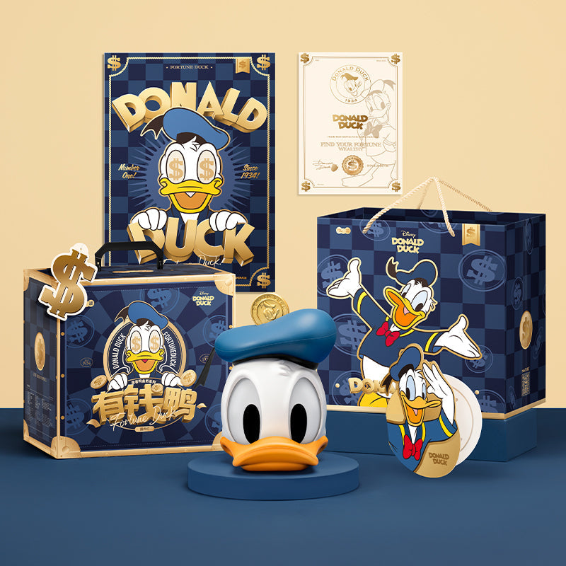 Donald Duck Fortune Duck Coin Bank & Light