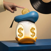 Donald Duck Fortune Duck Coin Bank & Light