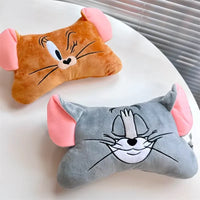 Plush Tom & Jerry Car Neck Pillows