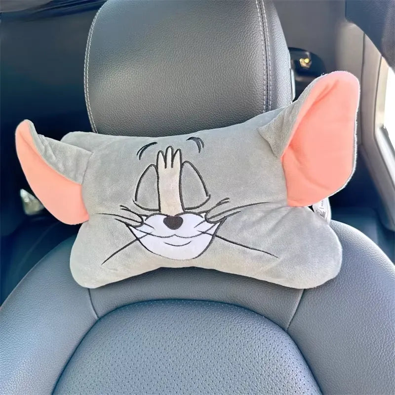 Plush Tom & Jerry Car Neck Pillows