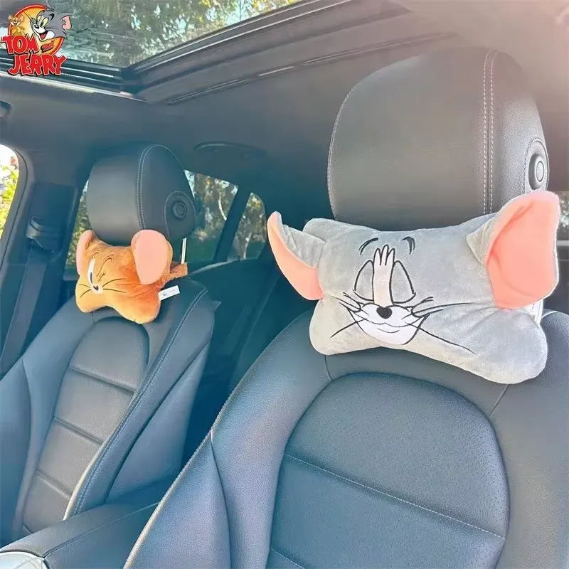 Plush Tom & Jerry Car Neck Pillows