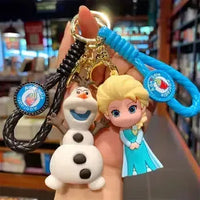 Frozen Friends 3D Silicone Keychain