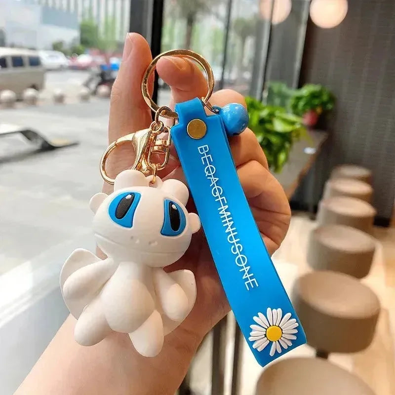 Night Fury Toothless Dragon 3D Keychain