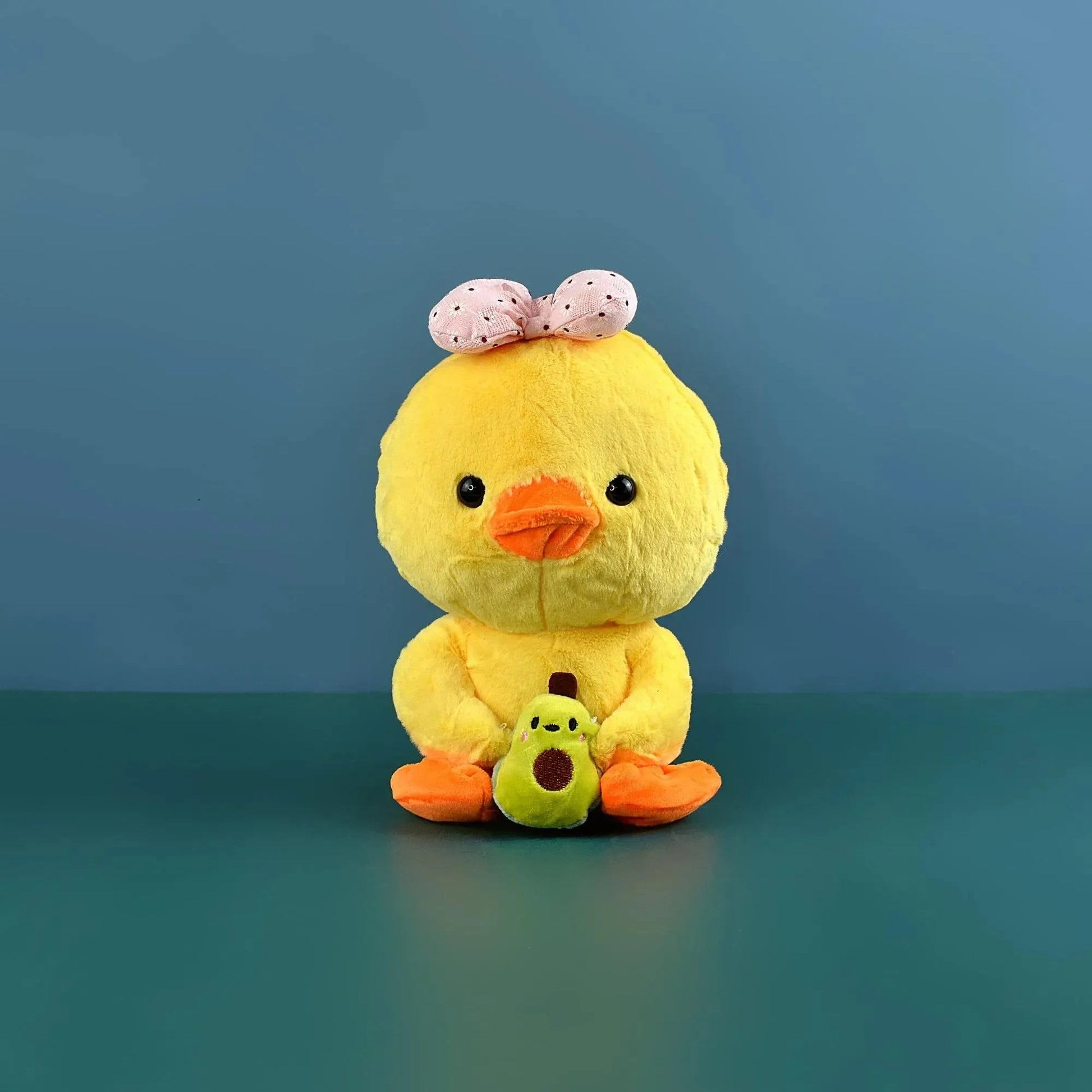 Avocado Hugging Duck Plush (30 cm)