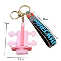 Minecraft Pixel Style Keychains