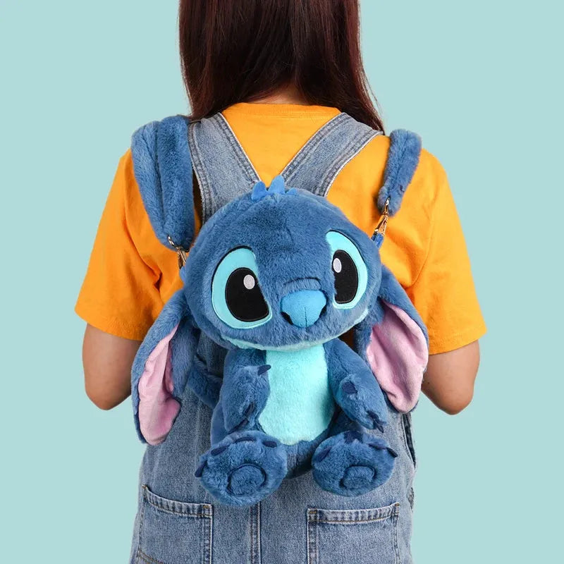 Disney Stitch and Lotso Stuffed Backpack