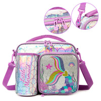 Cartoon Themed Insulated Lunch Bag