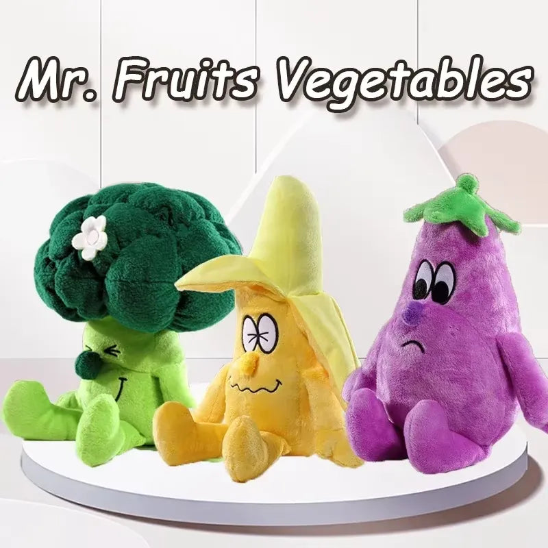 Mr. Fruits & Vegetables Plush Toys