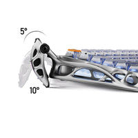 Gravastar Mercury K1 Pro Interstellar Silver Keyboard