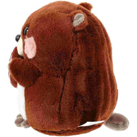 Nut Eating Groundhog Plushie (25 cm)