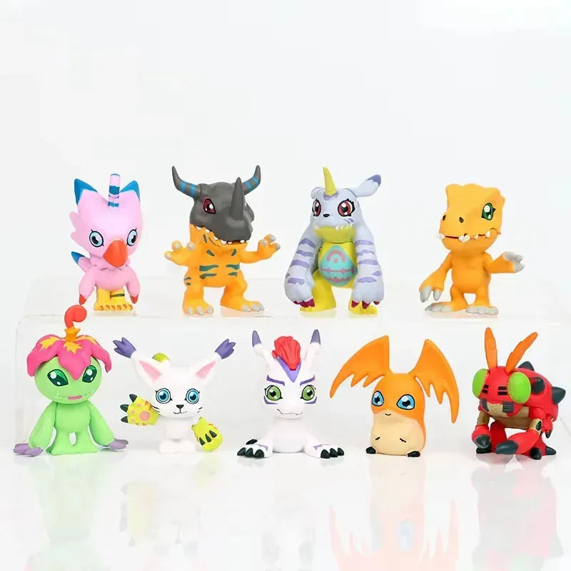 Digimon Adventure Action Figure Set (9 pcs)