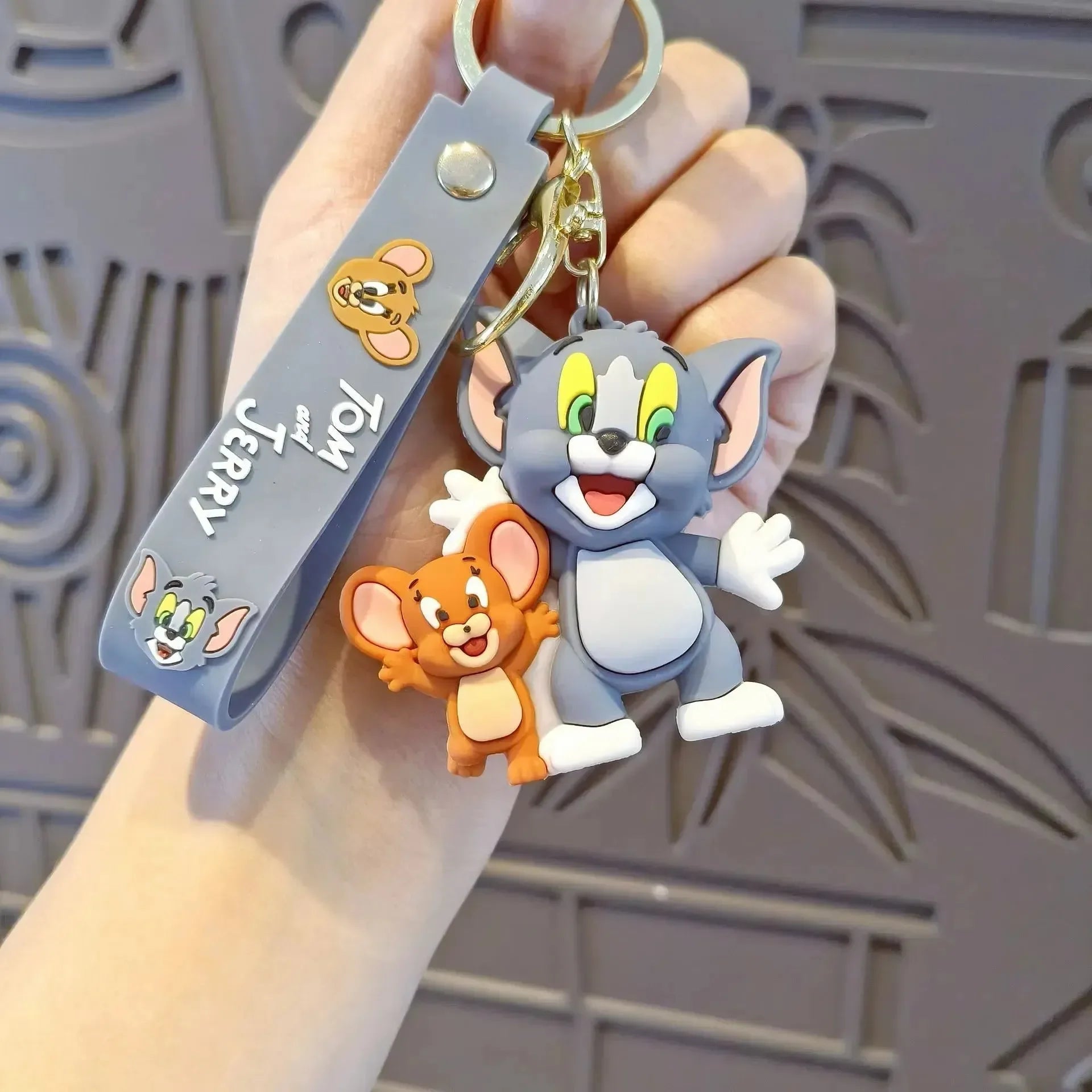 Friendly Foe Tom & Jerry Keychain