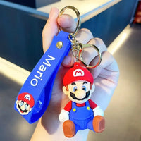 Super Mario Chill Crew 3D Mario Keychain