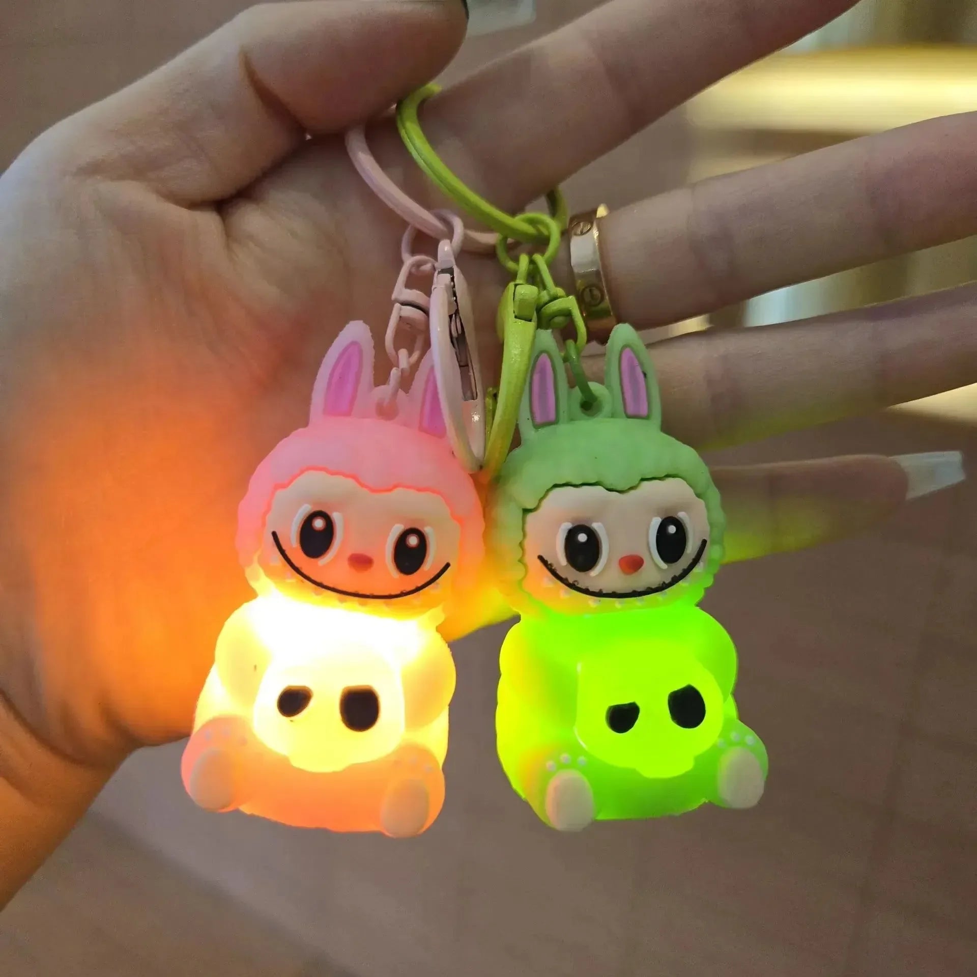 Labubu Glow Buddies Keychain