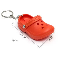 Clogging Along Mini Crocs Keychain