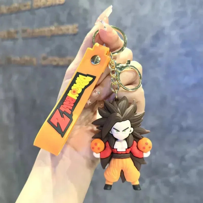 Dragon Ball Z Saiyan Saga 3D Keychain