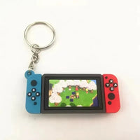 Porte-clés de la console de jeu Mario Switch 