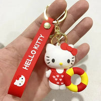 Hello Kitty Poolside Paradise Keychain