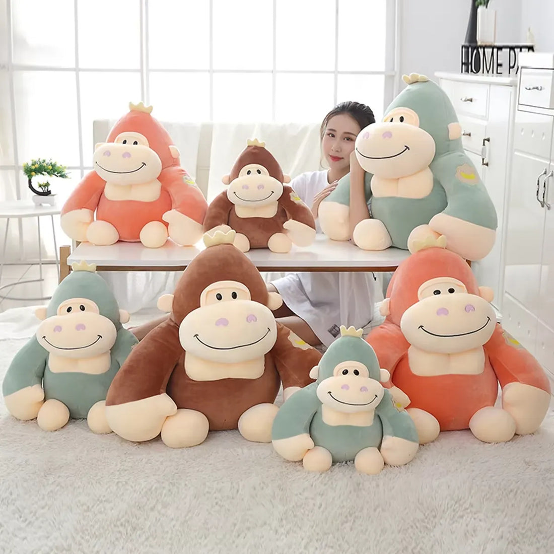 Cute Little Gorilla Plush Toy (25 cm)