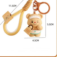 Honeyheart Butter Bear 3D Keychain