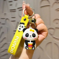 Panda Sweet Treat Grab Keychain
