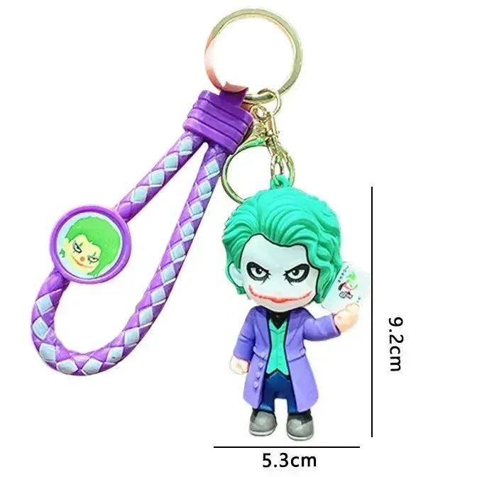 Smile of Insanity Joker Keychain