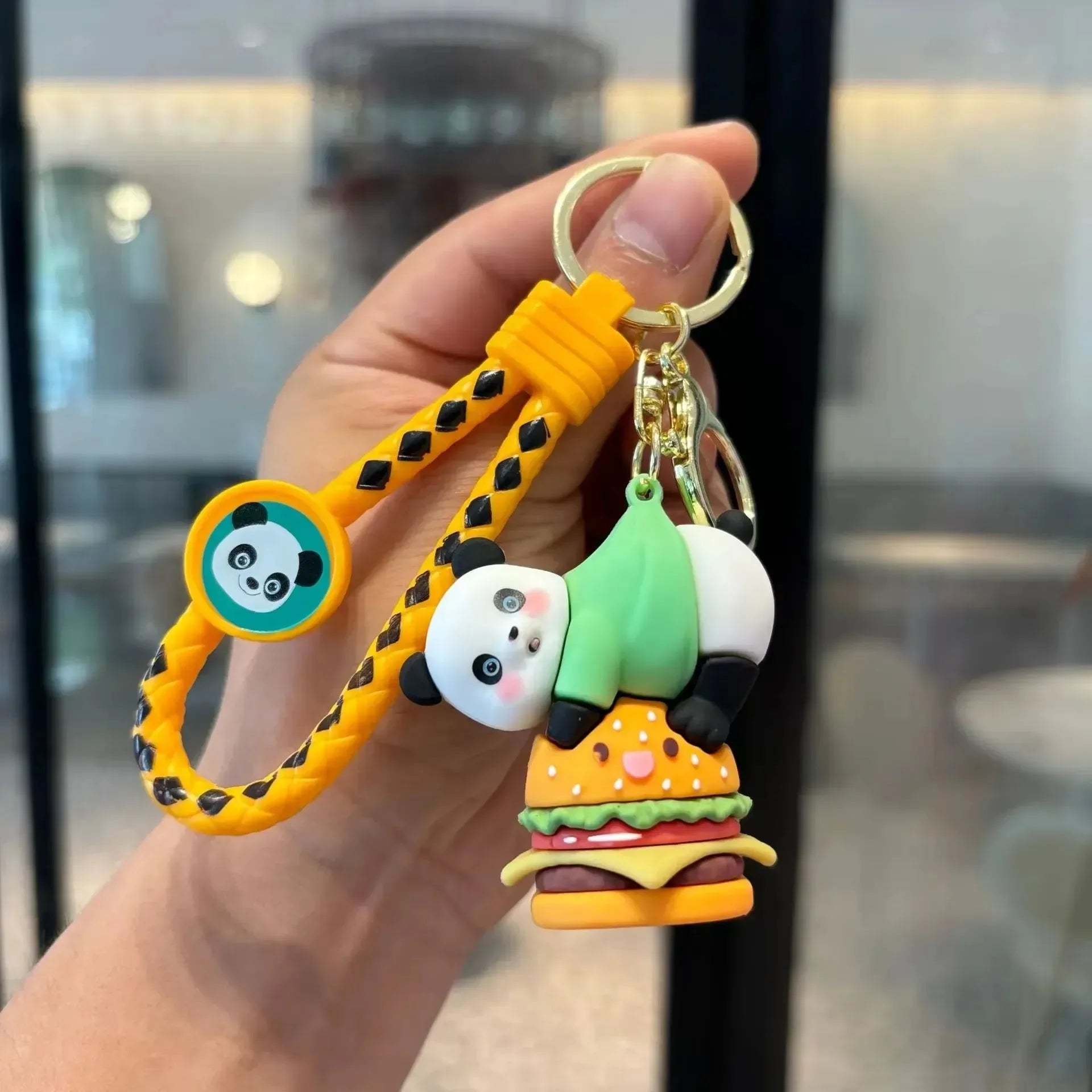 Panda Snack Pack Keychain