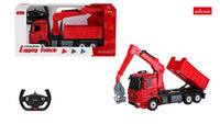 Rastar Mercedes Benz Licensed Arocs RC Logging Truck Car Remote Control Vehicle Electric Plastic 1:24 Window Box AA 4 Channels - Bear Hugs