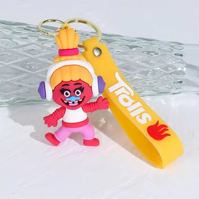 3D Trolls Keychain