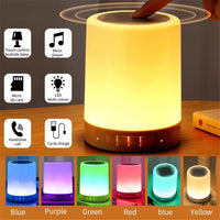 AuraWave Touch Control Bluetooth Speaker Lamp