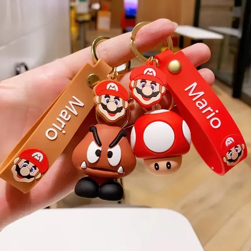 Super Mario Power-Up 3D Keychain