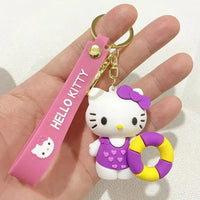Hello Kitty Poolside Paradise Keychain