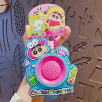 Shinchan Record & Announce Keychain