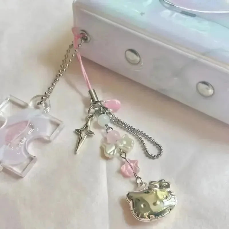 Hello Kitty Cascade Beaded Phone Charm
