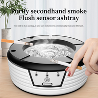 Odor-free Auto Flush Ashtray