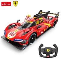 Rastar Racing Car Series 1:14 963 LMDh Expert 4-Channel Electric RC Car 720P HD Camera for Kids Indoor-Outdoor Remote Controller - Bear Hugs