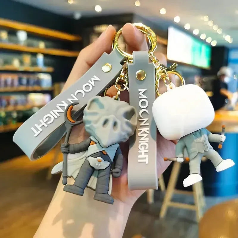 Moon Knight Crescent Crew Keychain